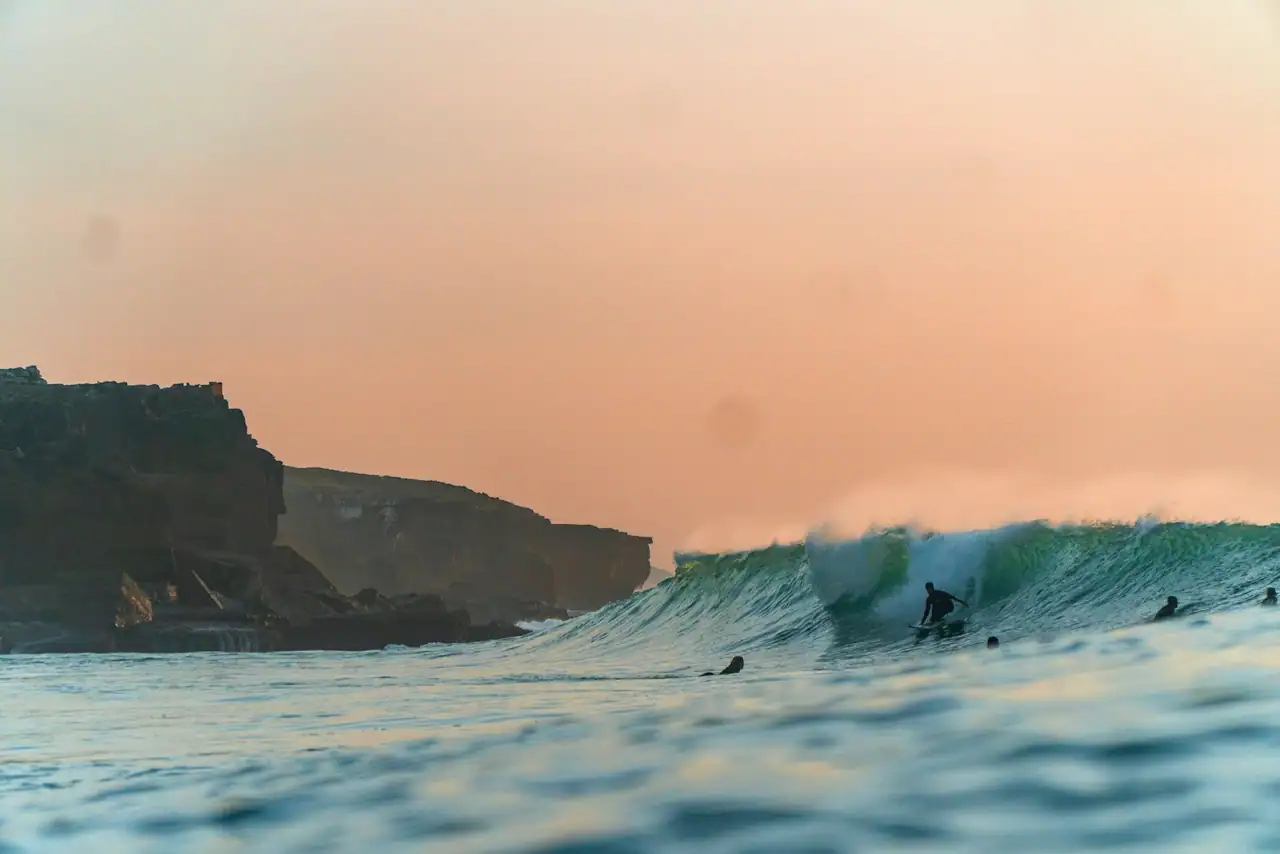 The wave at São Pedro do Estoril, Cascais