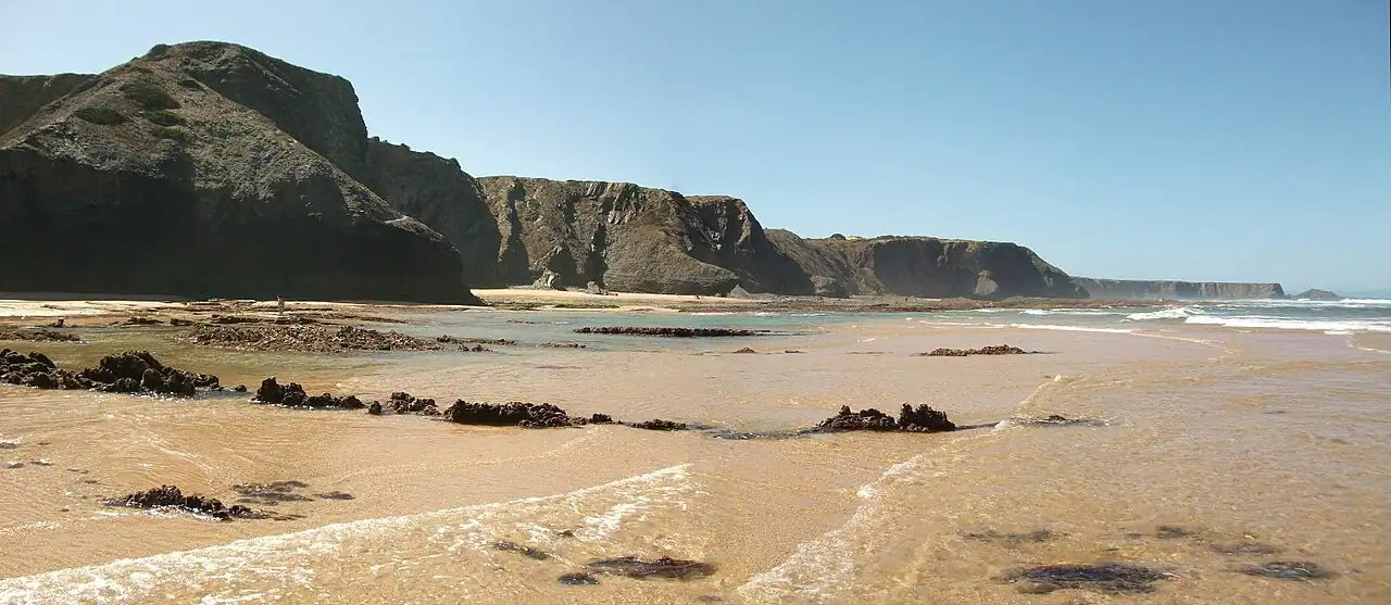 The coast of Costa Vicentina, Portugal