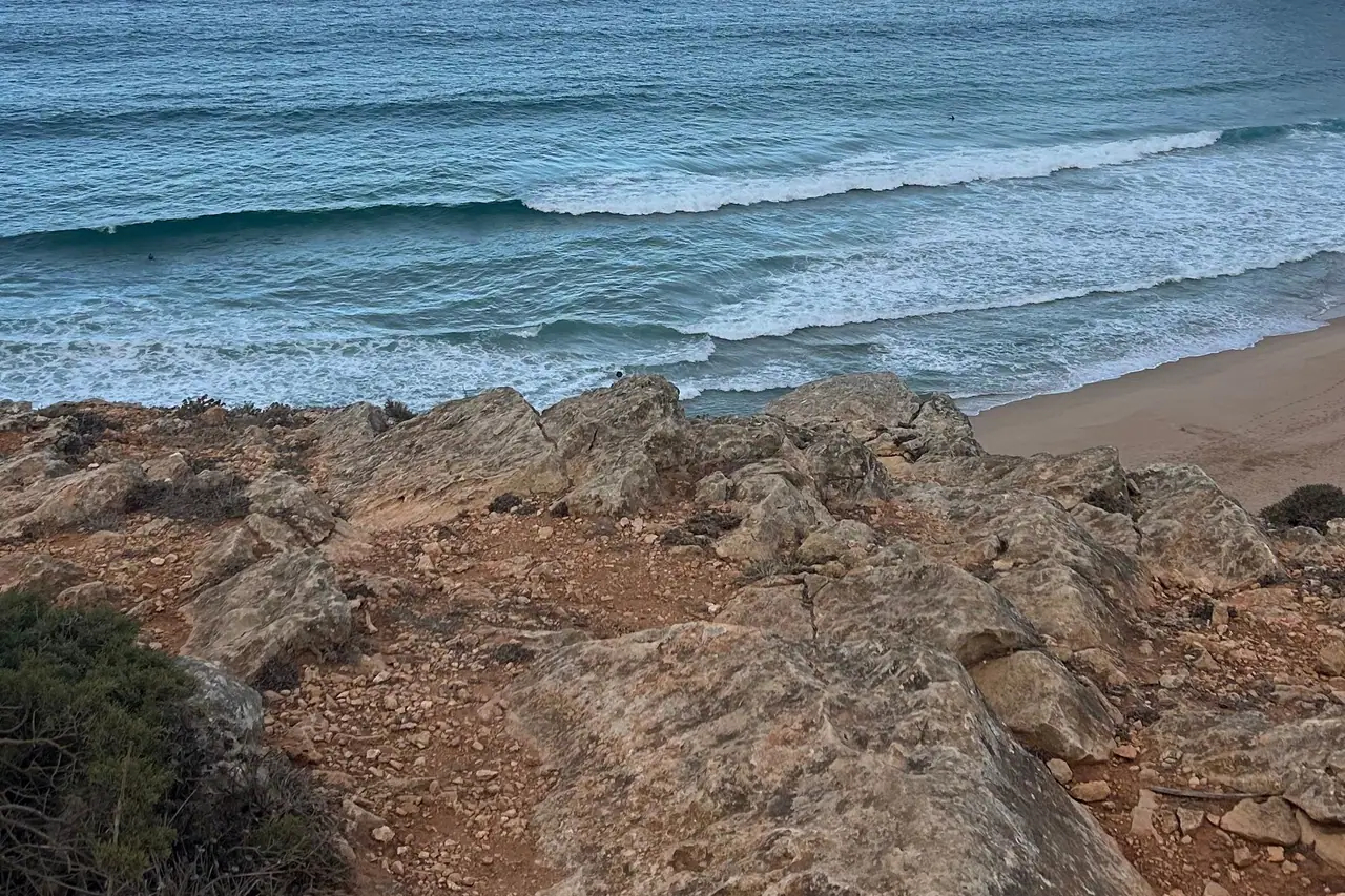 The wave at Beliche, Sagres